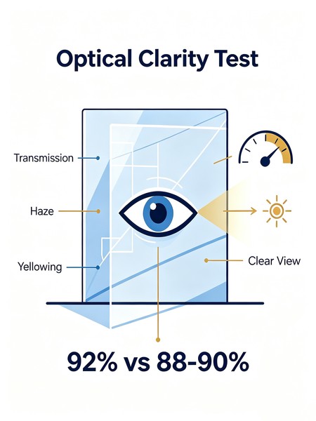 Optical Clarity - Acrylic vs Polycarbonate