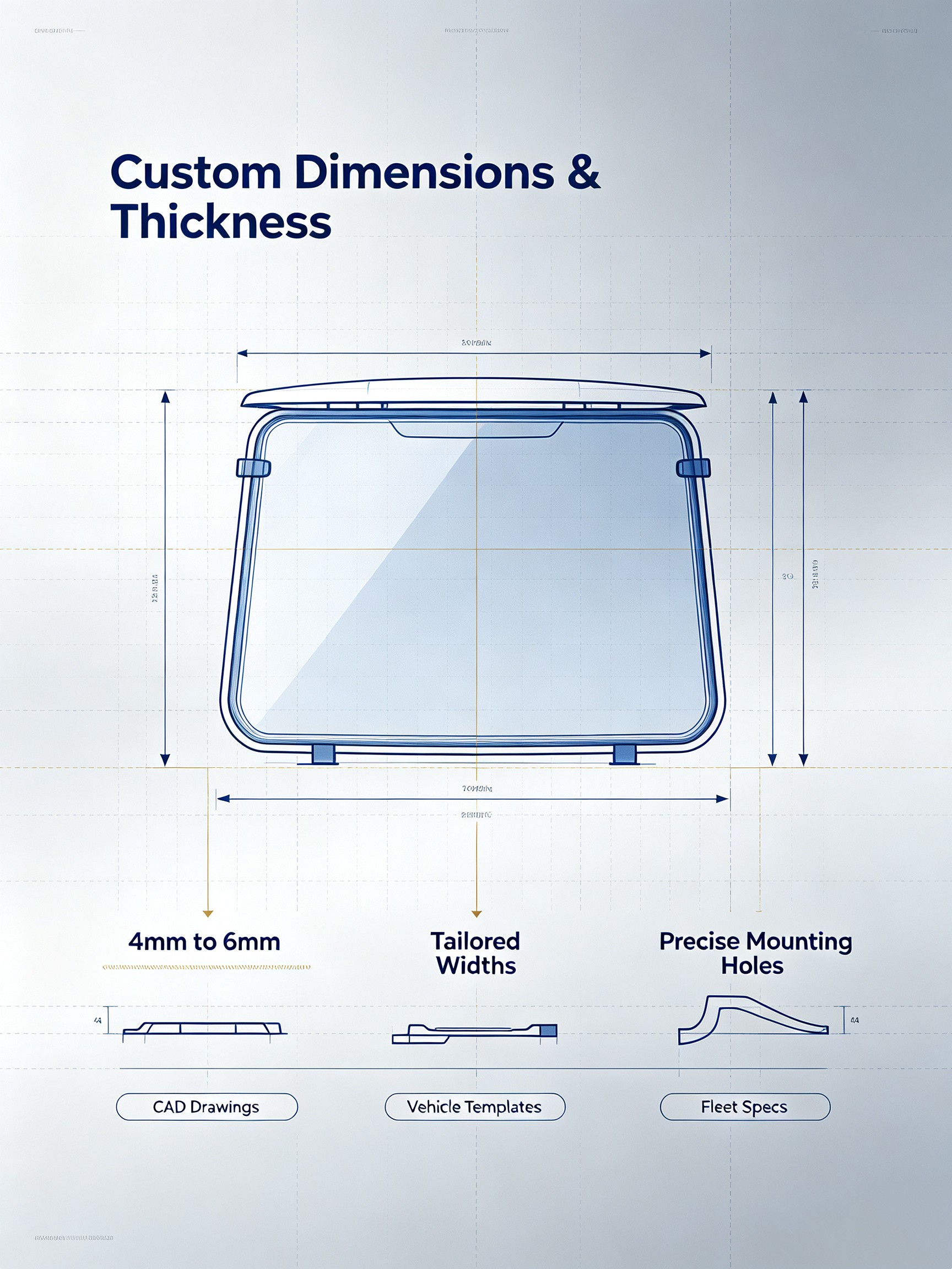 Custom Dimensions & Thickness